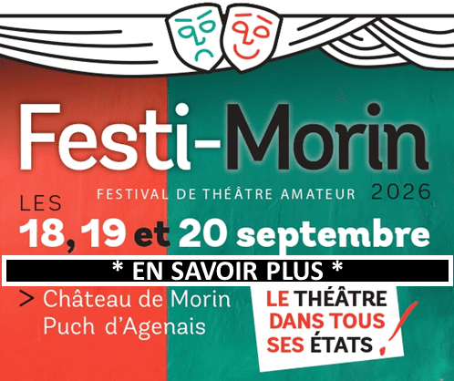 affiche du festival édition 2026 - FestiMorin